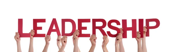 People Holding Leadership — Stock Photo, Image