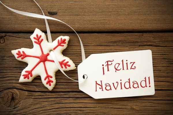 Feliz Navidad, auguri natalizi spagnoli — Foto Stock