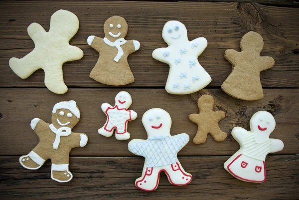 Happy Ginger Bread Community — Stock Photo, Image