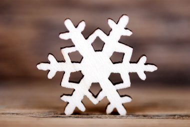 kar tanesi üzerinde ahşap III