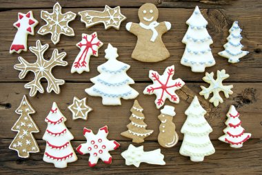 ahşap üzerine kurabiye çeşitleri