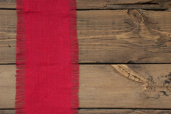 Red Fabric Texture — Stock Photo, Image