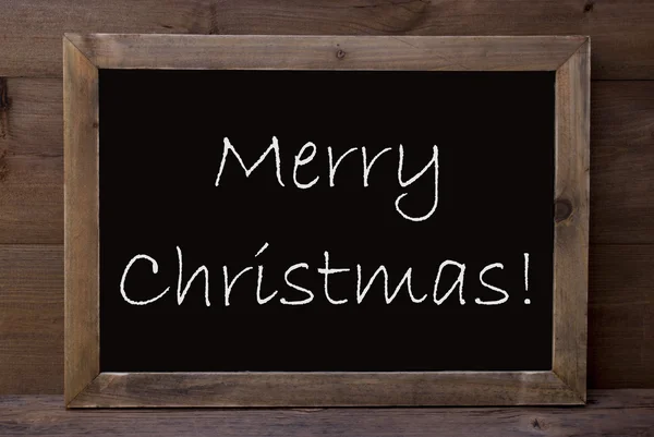 Chalkboard With Merry Christmas — Φωτογραφία Αρχείου