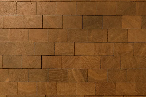 Seamless end grain wood texture. Cross cut lumber blocks. wooden floor in the room