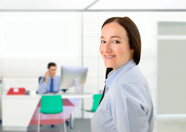 Gute Stimmung im Büro — Stockfoto