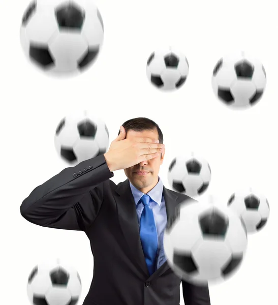 Non mi piace il calcio. — Foto Stock