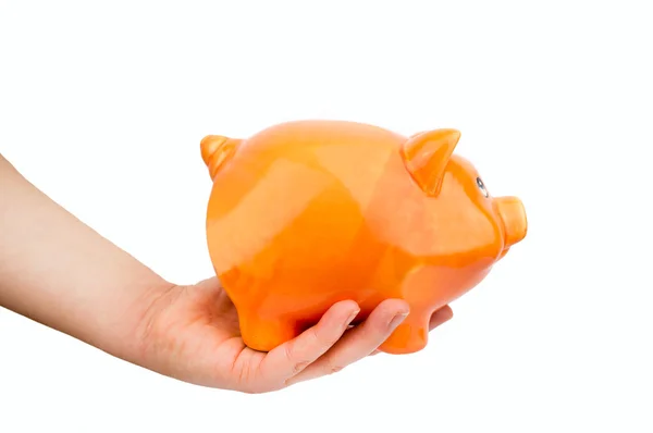 I have my savings here — Stock Photo, Image