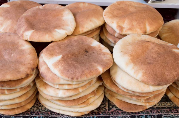 阿拉伯塔饼面包 — 图库照片