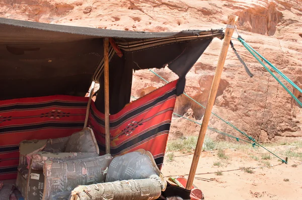 Detail Bedouin Camp Wadi Rum Stock Picture