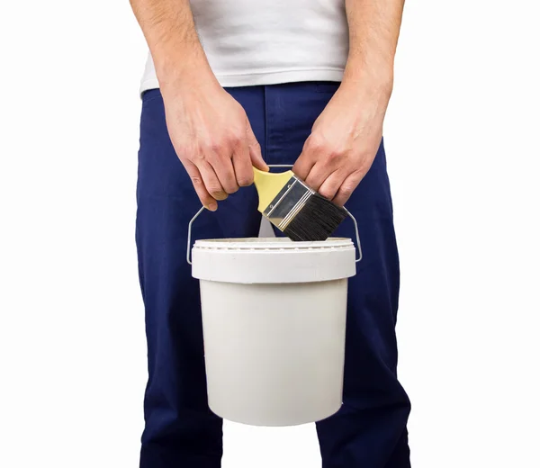 Worker painter — Stock Photo, Image