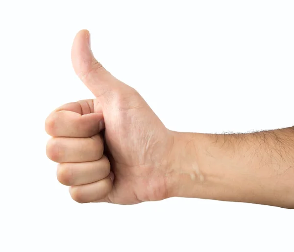 Positive hand — Stock Photo, Image