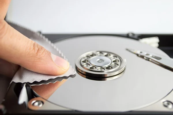 Limpieza del disco duro — Foto de Stock