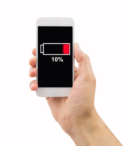 düşük pil ile telefon