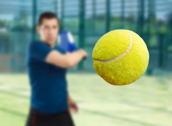 Remo bola de tênis — Fotografia de Stock