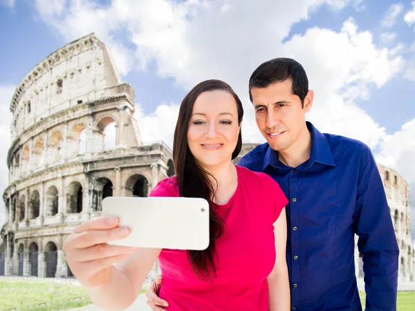 Selfie in Rome — Stock Photo, Image