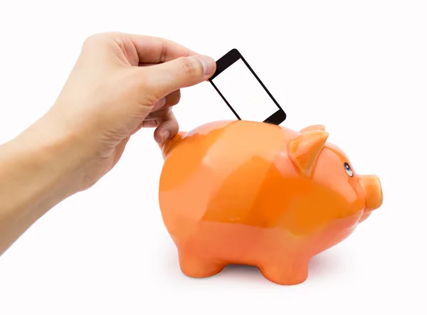 Saving with the mobile fee — Stock Photo, Image