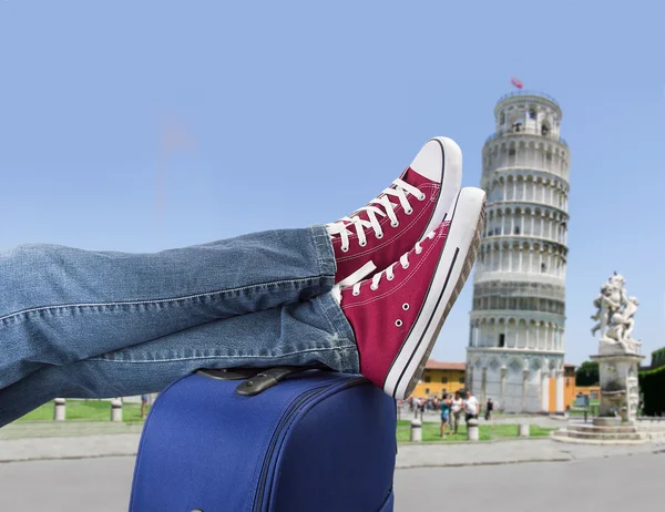 Descansando en Pisa — Foto de Stock