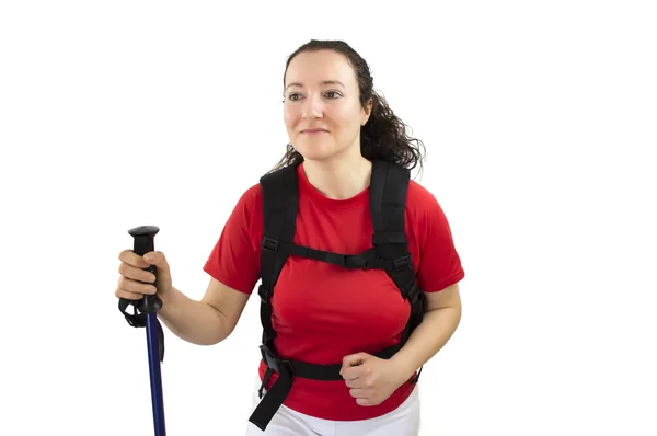 Trekker woman — Stock Photo, Image