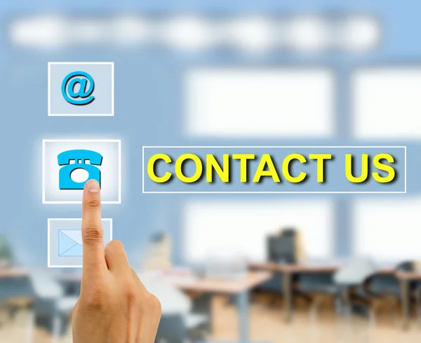 Contact us concept — Stock Photo, Image