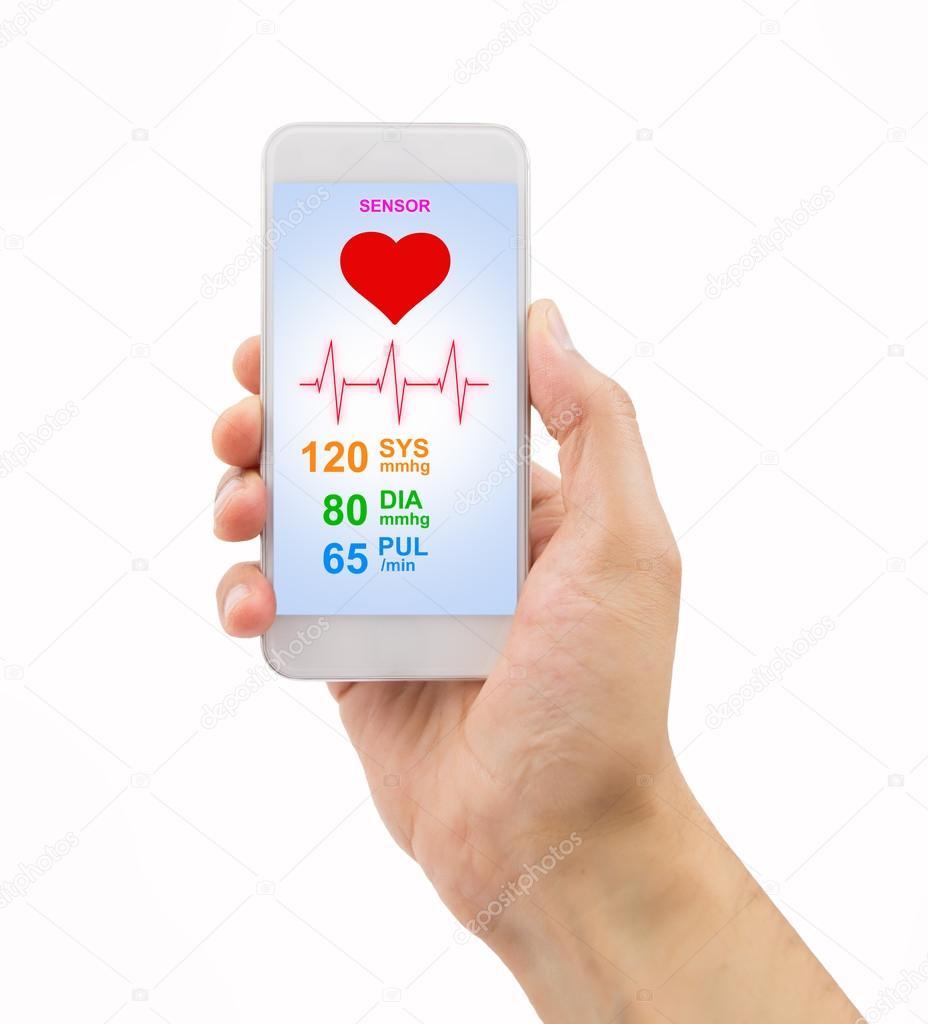 smartphone app health sensor