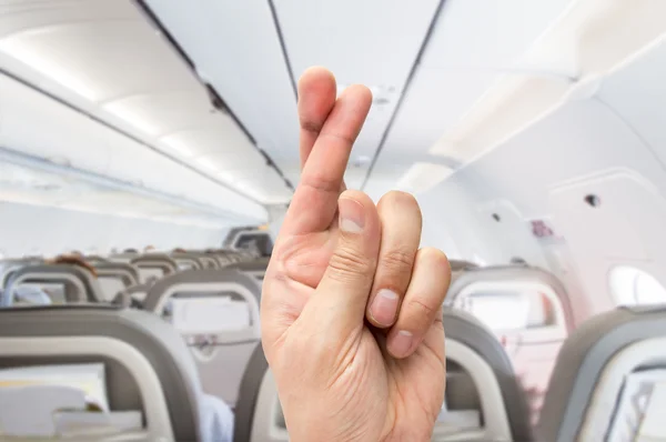 I need good luck in my flight — Stock Photo, Image