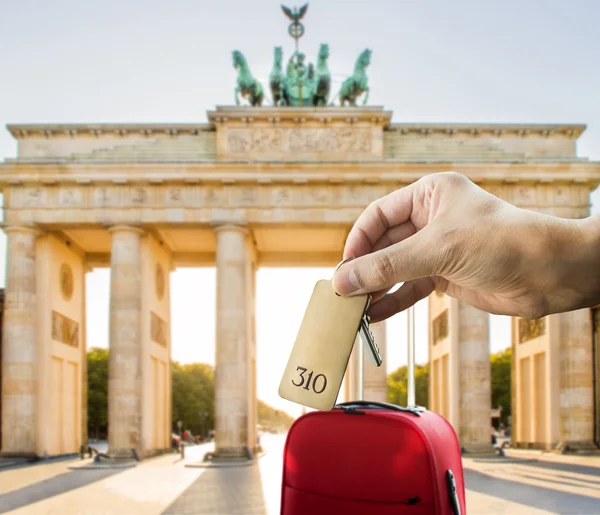 Få ett hotell i berlin — Stockfoto