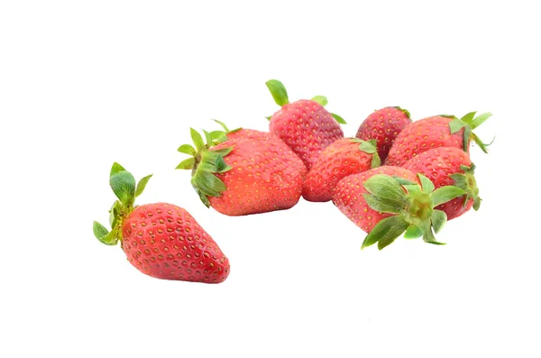 Färska saftiga jordgubbar — Stockfoto
