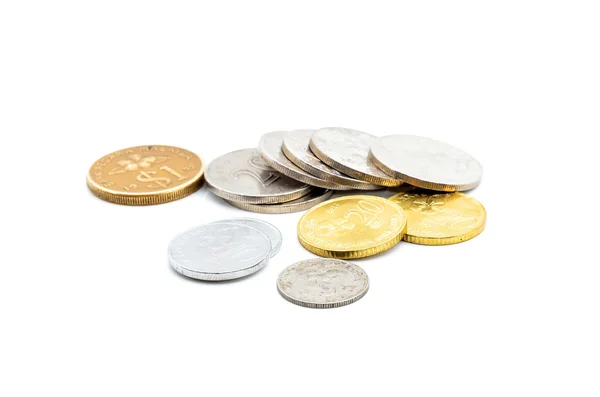 Old Malaysian sen coins — Stock Photo, Image