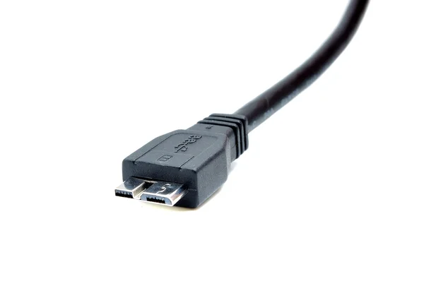 Cabo USB 3.0 — Fotografia de Stock