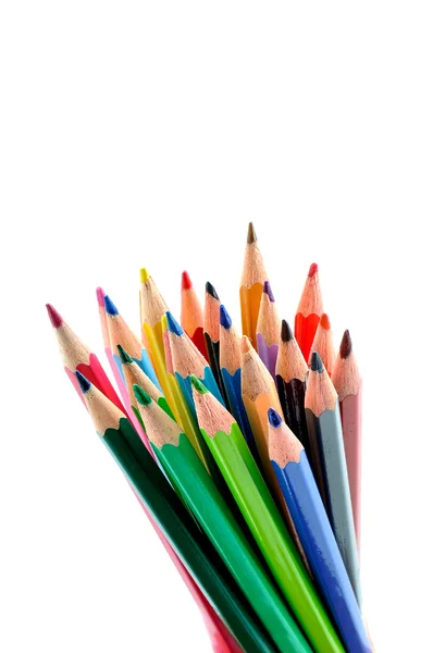 Heap of Colour Pencils — Stock Photo, Image