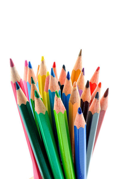 Heap of Colour Pencils