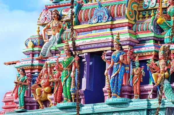 ヒンズー教の寺院の彫刻 — ストック写真