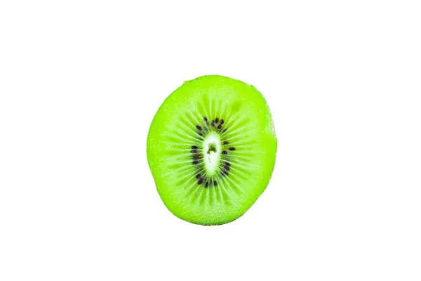 Jumătate De Suculent Kiwi Fructe — Fotografie, imagine de stoc