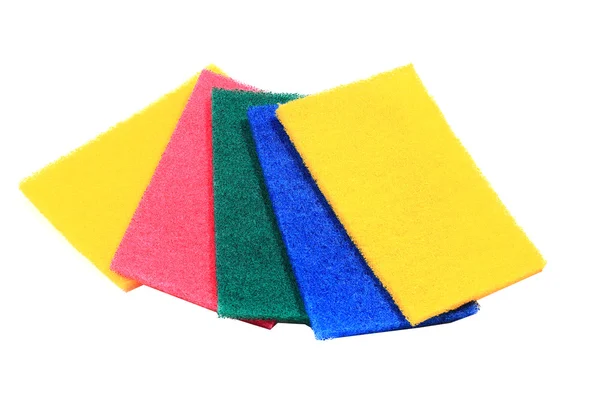 Group of colorful Sponges — Stock Photo, Image