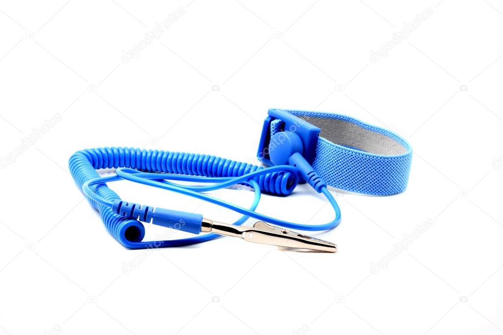 Antistatic wrist strap — Stock Photo © shahril 56686701