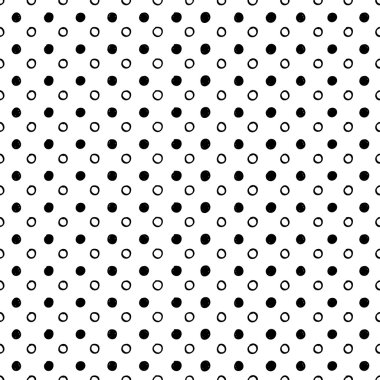 Soyut sorunsuz daireler desen