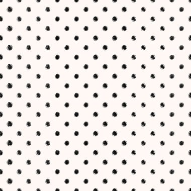 Karalama sorunsuz noktalar vektör desen