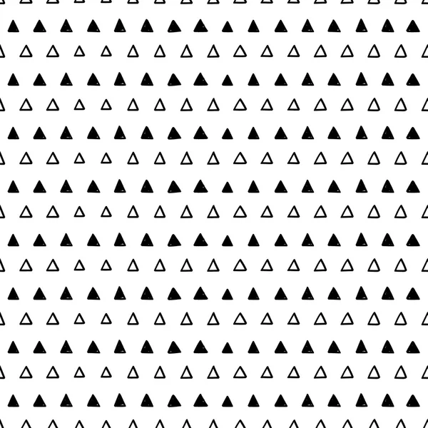 Abstracte naadloze driehoeken patroon — Stockvector