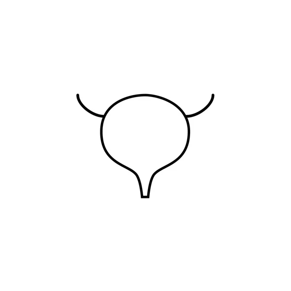 Vector bladder icon — Stock Illustration Vector bladder icon Stock Illustration