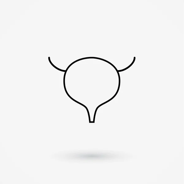 Vector bladder icon — Stock Illustration Vector bladder icon Stock Illustration