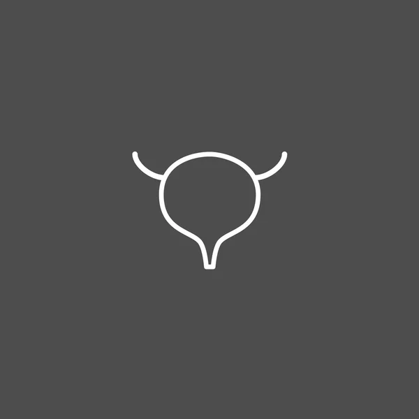 Vector bladder icon — Stock Illustration Vector bladder icon Stock Illustration