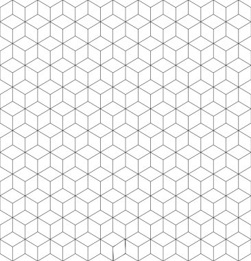 Gri ve beyaz küpleri seamless modeli