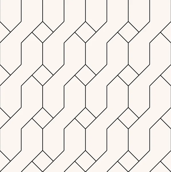 Abstracte vlecht minimalistische zwarte en beige achtergrond — Stockvector