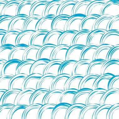 Soyut dalga renkli desen