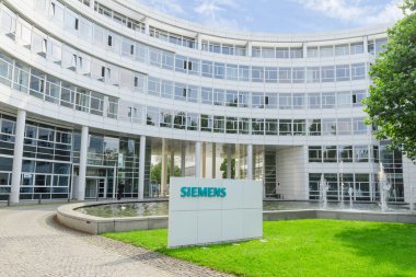 New Siemens AG scientific research and production complex clipart