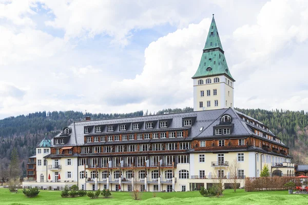 G8 csúcstalálkozón kerül sor a 2015-ös nyári Schloss Elmau — Stock Fotó