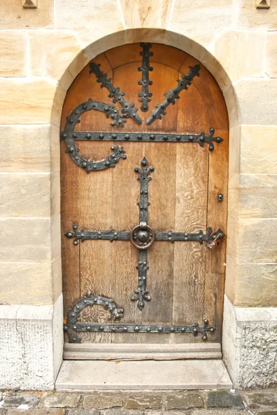 Porta del castello di Neuschwanstein — Foto Stock