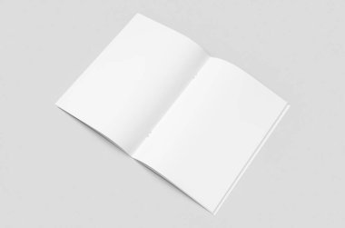 A4 portre dergisi, katalog modeli, eyer dikişi, orta sayfa..