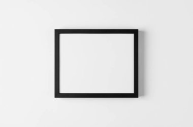 Siyah duvar çerçeve modeli, manzara oryantasyonu, 8x10.