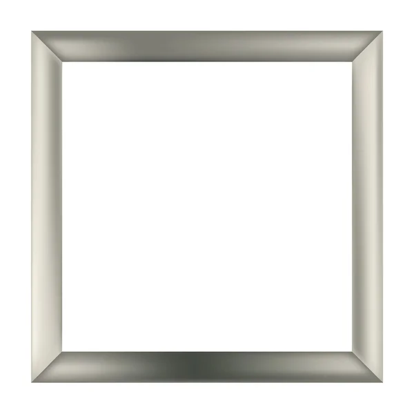 Square metal frame — Stock Vector